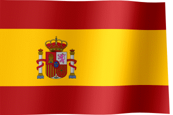 Spain Flag Waving